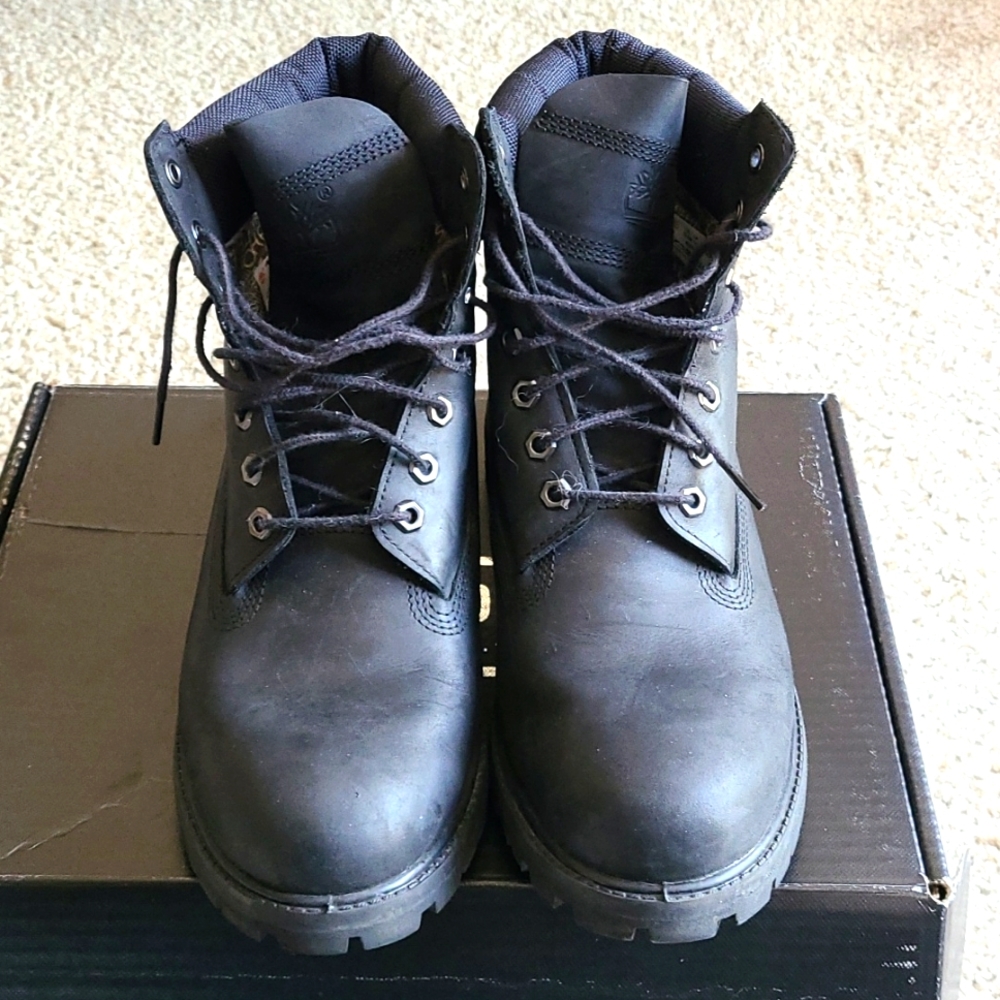 Timberland Matte Full Grain Leather Boot